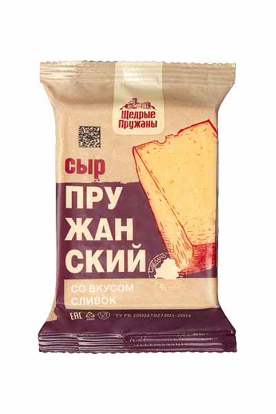 фото продукта Сыр «Пружанский» со вкусом сливок